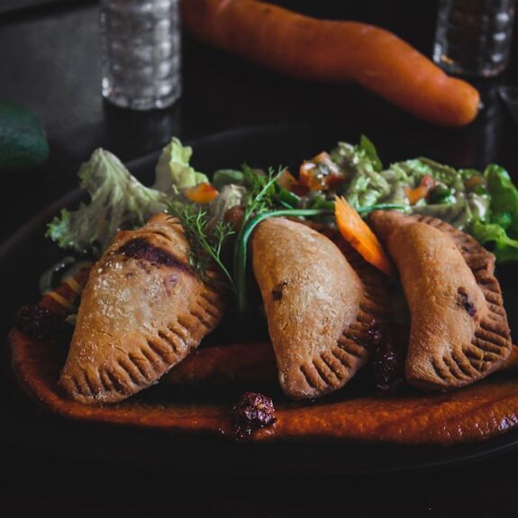 Kochateliers Kochrezept: Teigtaschen mit Linsen