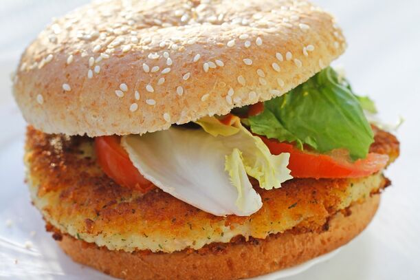 Lieblingsrezept: Veggi-Burger mit Mozzarella