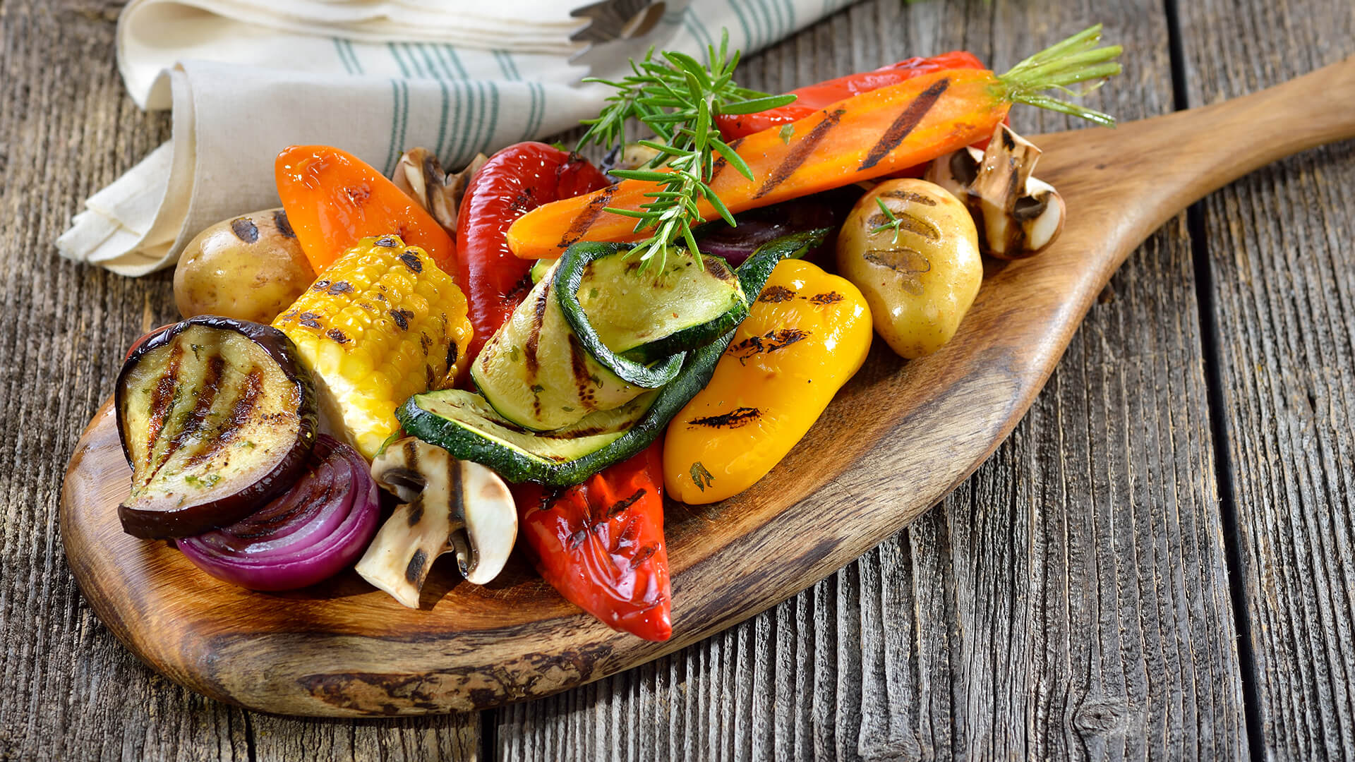 Gegrilltes mediterranes Gemüse a la Mamma 