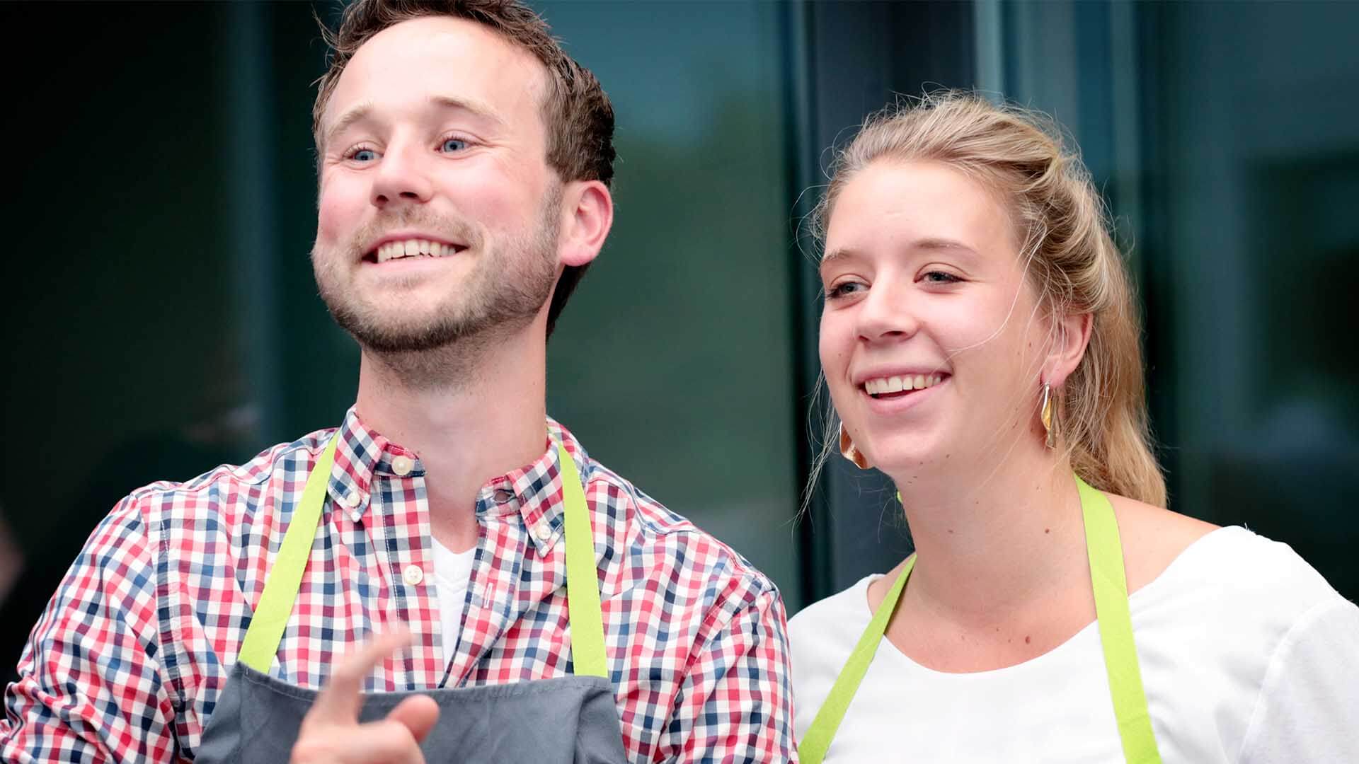 Hoch sollen Sie leben!  – Für ein Ständchen ist immer Zeit in den Kochateliers.